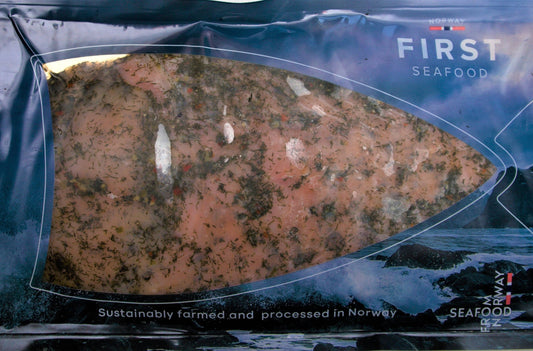 Graved Salmon - Pre sliced - 500 gram