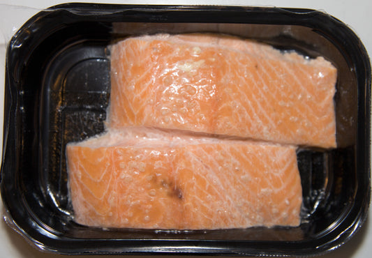 Garlic Salmon - Hot Smoked - 300 gram