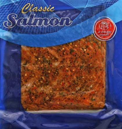 Pfefferlachs – heiß geräuchert – 300 Gramm